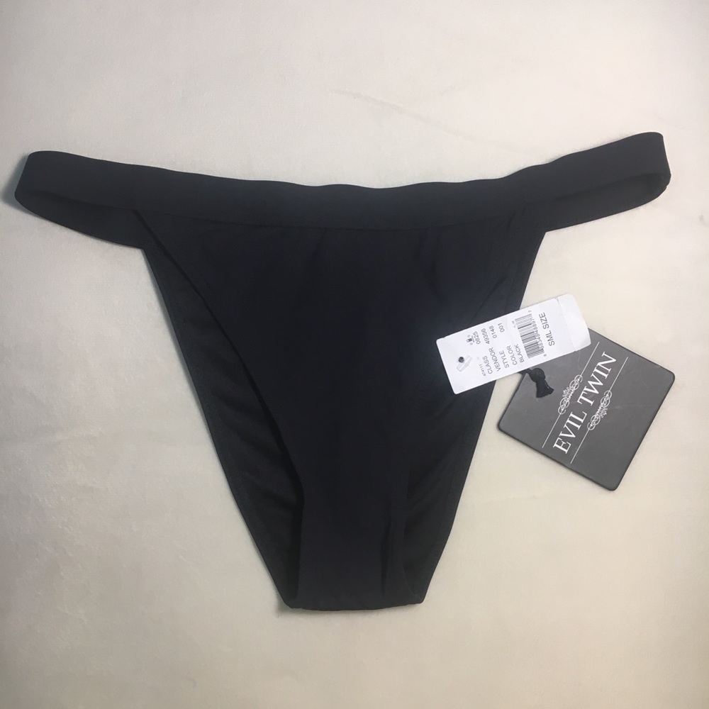NWT Evil Twin Women Riley Triangle Bikini Bottom